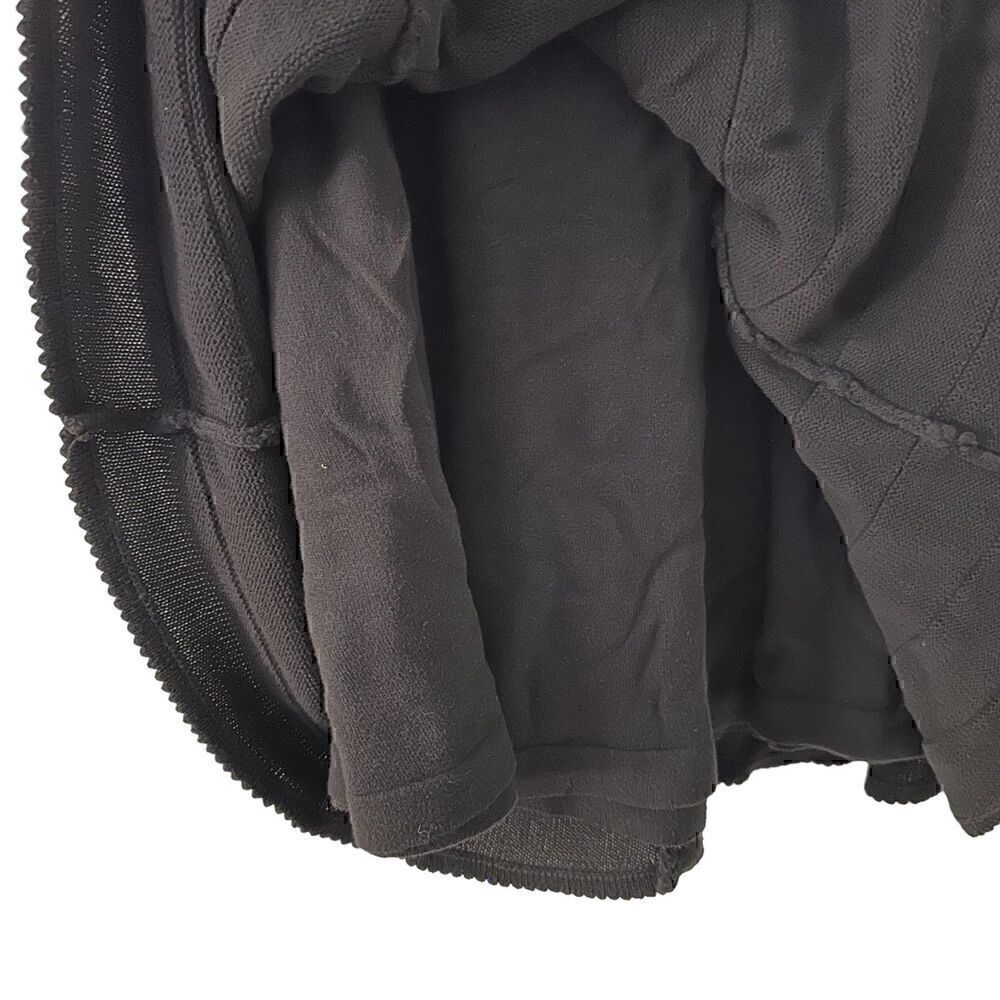 Hanna Anderson Girls Black Cotton Sweater A-Line Stretchy Skirt Size M - Picture 4 of 9